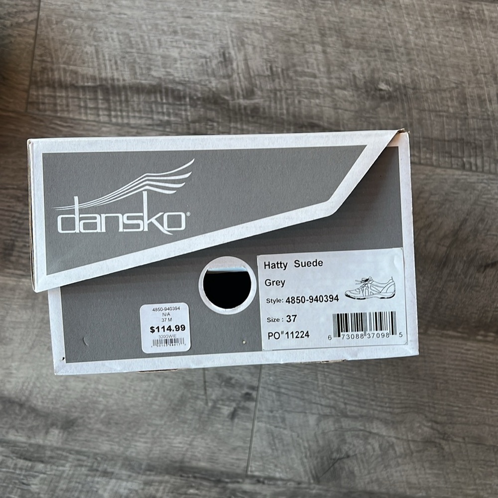 NWT Dansko. Hatty Suede Grey - Picture 5 of 5